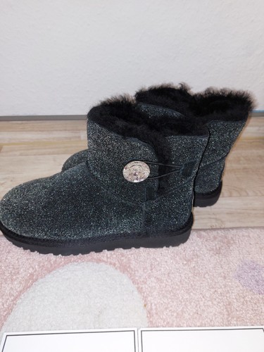 Ugg boots bailey button - boots, bling